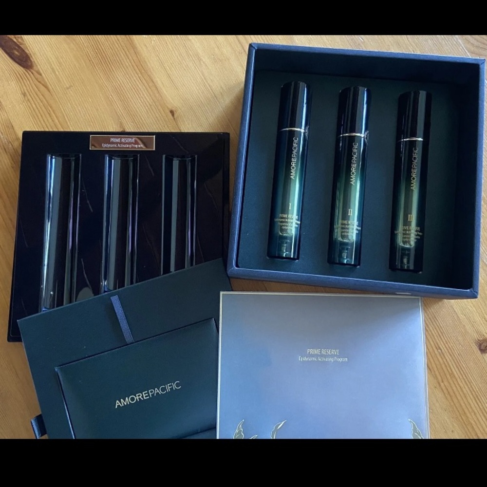 BNIB AMOREPACIFIC Prime Reserve Epidynamic Activating Program 3 step system 45ml